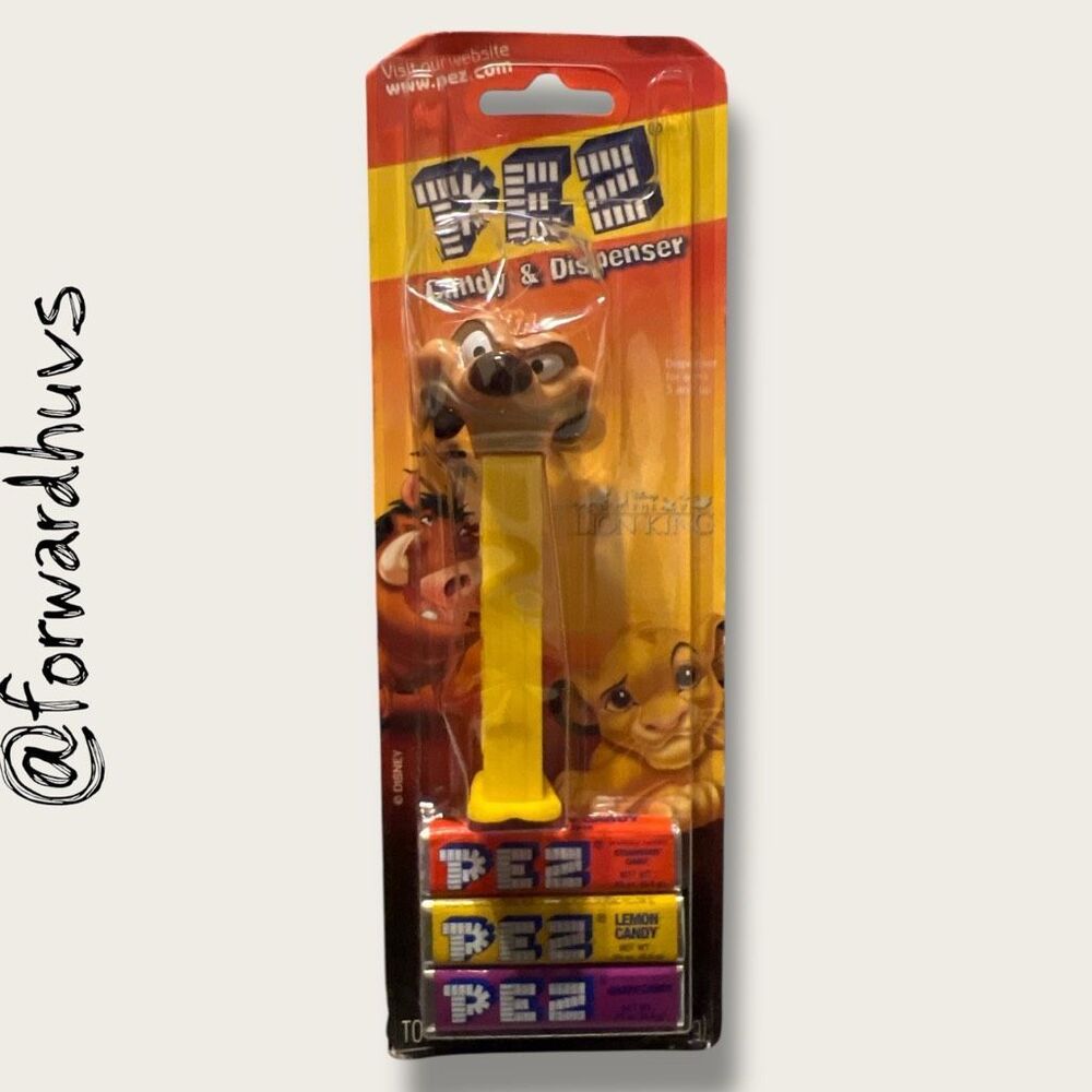 Timon PEZ Dispenser – The Lion King – New in Package